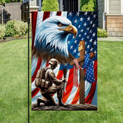 FLAGWIX Patriotic Eagle Veteran Memorial Day Flag MLN2793F FLAGWIX Patriotic Eagle Veteran Memorial Day Flag MLN2793F