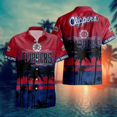 Los Angeles Clippers Aloha Hawaiian Shirt, NCAA Hawaiian Shirt