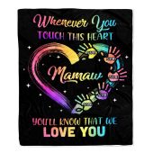 Mamaw Blanket From Grandkids Granddaughter Grandson We Love You Grandparent Personalized Blanket For Mom Mother S Day Gifts Blanket 1 Rgumti.jpg - demo10