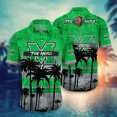 Marshall Thundering Herd Aloha Hawaiian Shirt, NCAA Hawaiian Shirt