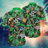 Marshall Thundering Herd NCAA Flower Aloha Hawaiian Shirt 6, NCAA Hawaiian Shirt