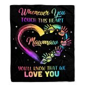 Mawmaw Blanket From Grandkids Granddaughter Grandson We Love You Grandparent Bed Personalized Blanket For Mom Mother S Day Gifts Blanket 1 Ts0tpq.jpg - demo10