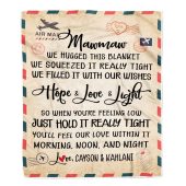 Mawmaw Blanket From Grandkids We Hugged This Blanket Mail Letter Personalized Blanket For Mom Mother S Day Gifts Blanket 1 Ycrcrv.jpg - demo10