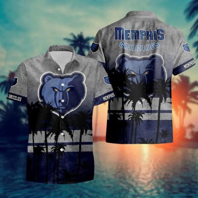 Memphis Grizzlies Aloha Hawaiian Shirt, NCAA Hawaiian Shirt