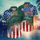 Michigan State Spartans NCAA Aloha Hawaiian Shirt, NCAA Hawaiian Shirt