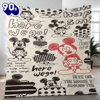 Mickey Disney Comics Christmas Gifts Lover Blanket - Musicdope90s