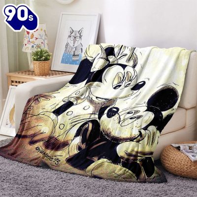 Mickey Mouse Blanket Movie Disney - Musicdope90s