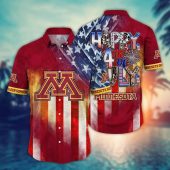 Minnesota Golden Gophers NCAA Aloha Hawaiian Shirt, NCAA Hawaiian Shirt