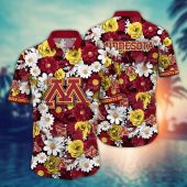 Minnesota Golden Gophers NCAA Flower Aloha Hawaiian Shirt 9, NCAA Hawaiian Shirt