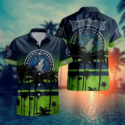Minnesota Timberwolves Aloha Hawaiian Shirt, NCAA Hawaiian Shirt