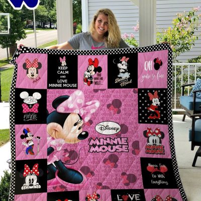 Minnie Mouse Disney Blanket - Musicdope90s