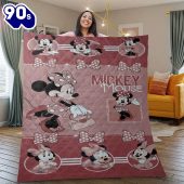 Minnie Mouse Disney Cartoon Gifts Lover Blanket 3 - Musicdope90s