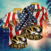 Missouri Tigers NCAA Flower Aloha Hawaiian Shirt 10, NCAA Hawaiian Shirt