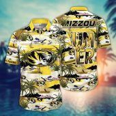 Missouri Tigers NCAA Flower Aloha Hawaiian Shirt 9, NCAA Hawaiian Shirt