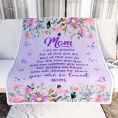 Mom Blanket From Daughter Son Floral Butterfly Love You Give Personalized Blanket For Mom Mother S Day Gifts Blanket 2 Smh5gd.jpg - demo10