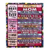 Mom Blanket From Daughter Son Thank You For The Love Personalized Blanket For Mom Mother S Day Gifts Blanket 1 Mj63kw.jpg - demo10