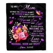Mom Blanket From Daughter Son We Made This Special Blanket Flower Personalized Blanket For Mom Mother S Day Gifts Blanket 1 Akuidg.jpg - demo10