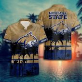 Montana State Bobcats Style Hot Trending Summer Aloha Hawaiian Shirt, NCAA Hawaiian Shirt