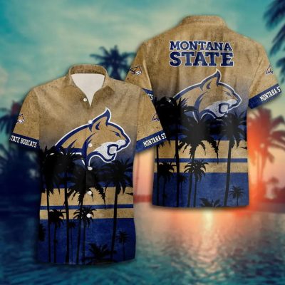 Montana State Bobcats Style Hot Trending Summer Aloha Hawaiian Shirt, NCAA Hawaiian Shirt