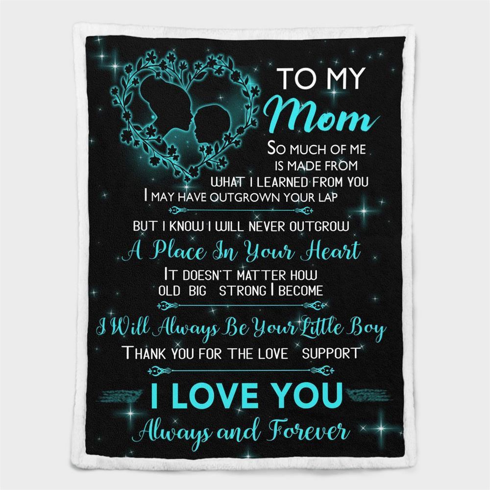 Mother's Day Blanket For Mom I Love You Forever And Always Blanket, Blankets For Mothers Day Mother's Day Blanket For Mom I Love You Forever And Always Blanket, Blankets For Mothers Day