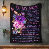 Mother S Day Blanket For Mom It S Not Easy For A Woman To Raise A Child Flower Blanket From Daughter Blankets For Mothers Day 10 Ojfpto.jpg - demo10