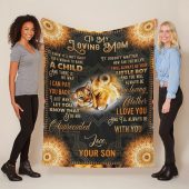 Mother S Day Blanket For Mom It S Not Easy For A Woman To Raise A Child Lion Blanket From Son Blankets For Mothers Day 1 Jjtpzp.jpg - demo10