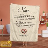 Mother S Day Blanket For Nana This Blanket Will Always Remind You Of Us Blanket Gift For Grandma Blankets For Mothers Day 1 Yydj7a.jpg - demo10