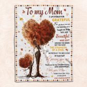 Mother S Day Daughter To Mom Blanket For Black Mom Art Fleece Blanket Blankets For Mothers Day 2 Sa63i3.jpg - demo10