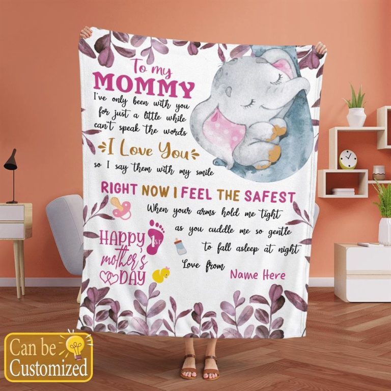 Mother's Day Gift For New Mom Blanket 1St Mothers Day Blanket, Blankets For Mothers Day