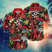 NC State Wolfpack NCAA Flower Aloha Hawaiian Shirt 6, NCAA Hawaiian Shirt