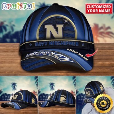 NCAA Navy Midshipmen Baseball Cap Custom Cap For Football Fans