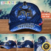 NCAA Pittsburgh Panthers Baseball Cap Halloween Custom Cap For Fans