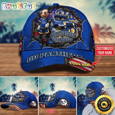 NCAA Pittsburgh Panthers Baseball Cap Trending Customize Cap