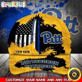 NCAA Pittsburgh Panthers Baseball Cap Your Name Custom Baseball Cap