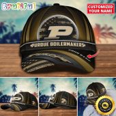 NCAA Purdue Boilermakers Baseball Cap Custom Cap For Football Fans