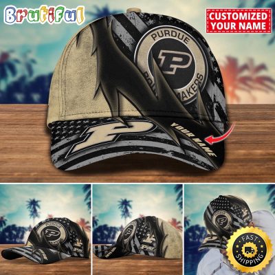 NCAA Purdue Boilermakers Baseball Cap Custom Cap For Sport Fans