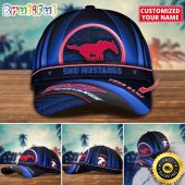 NCAA SMU Mustangs Baseball Cap Custom Cap For Football Fans