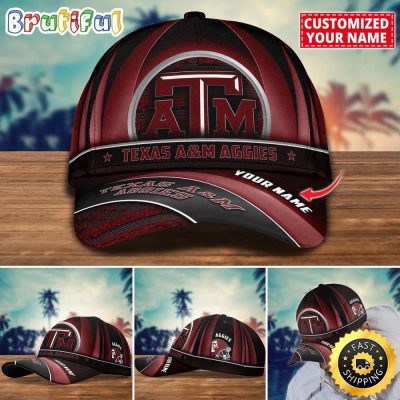 NCAA Texas A&ampM Aggies Baseball Cap Custom Cap For Football Fans