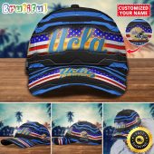NCAA UCLA Bruins Baseball Cap Flag Custom Name Cap
