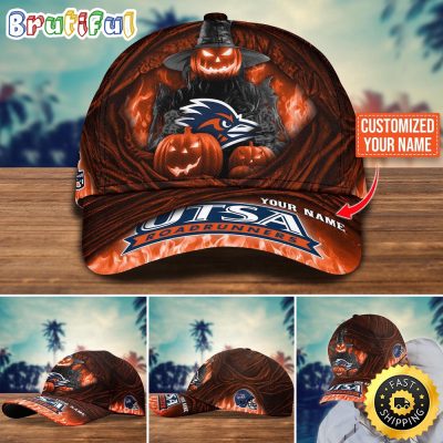 NCAA UTSA Roadrunners Baseball Cap Halloween Custom Cap For Fans