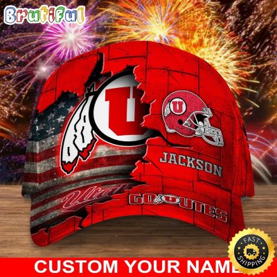 NCAA Utah Utes Baseball Cap Custom Cap Go Sports Teams