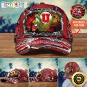 NCAA Utah Utes Baseball Cap Halloween Custom Name Cap