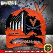 NCAA Virginia Cavaliers Baseball Cap Your Name Custom Baseball Cap