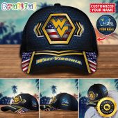 NCAA West Virginia Mountaineers Baseball Cap Best Trending Custom Name Cap