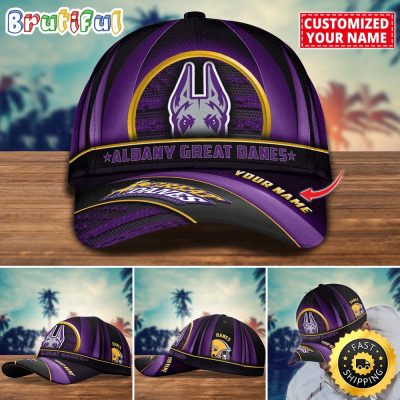 NCAA Albany Great Danes Baseball Cap Custom Cap For Football Fans