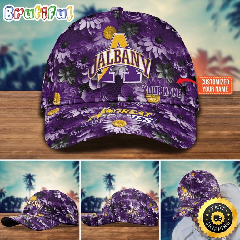 NCAA Albany Great Danes Baseball Cap Customized Cap Hot Trending