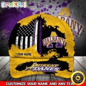 NCAA Albany Great Danes Baseball Cap Your Name Custom Baseball Cap