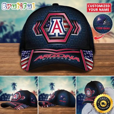 NCAA Arizona Wildcats Baseball Cap Best Trending Custom Name Cap