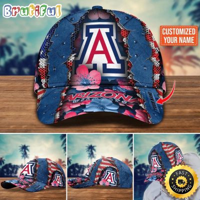 NCAA Arizona Wildcats Baseball Cap Custom Cap For Fans