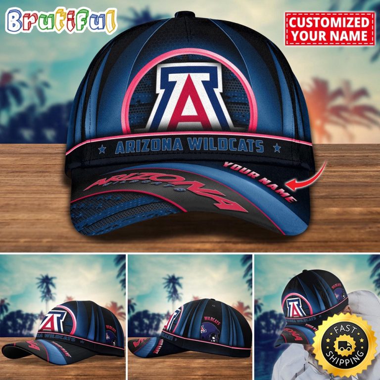 NCAA Arizona Wildcats Baseball Cap Custom Cap For Football Fans